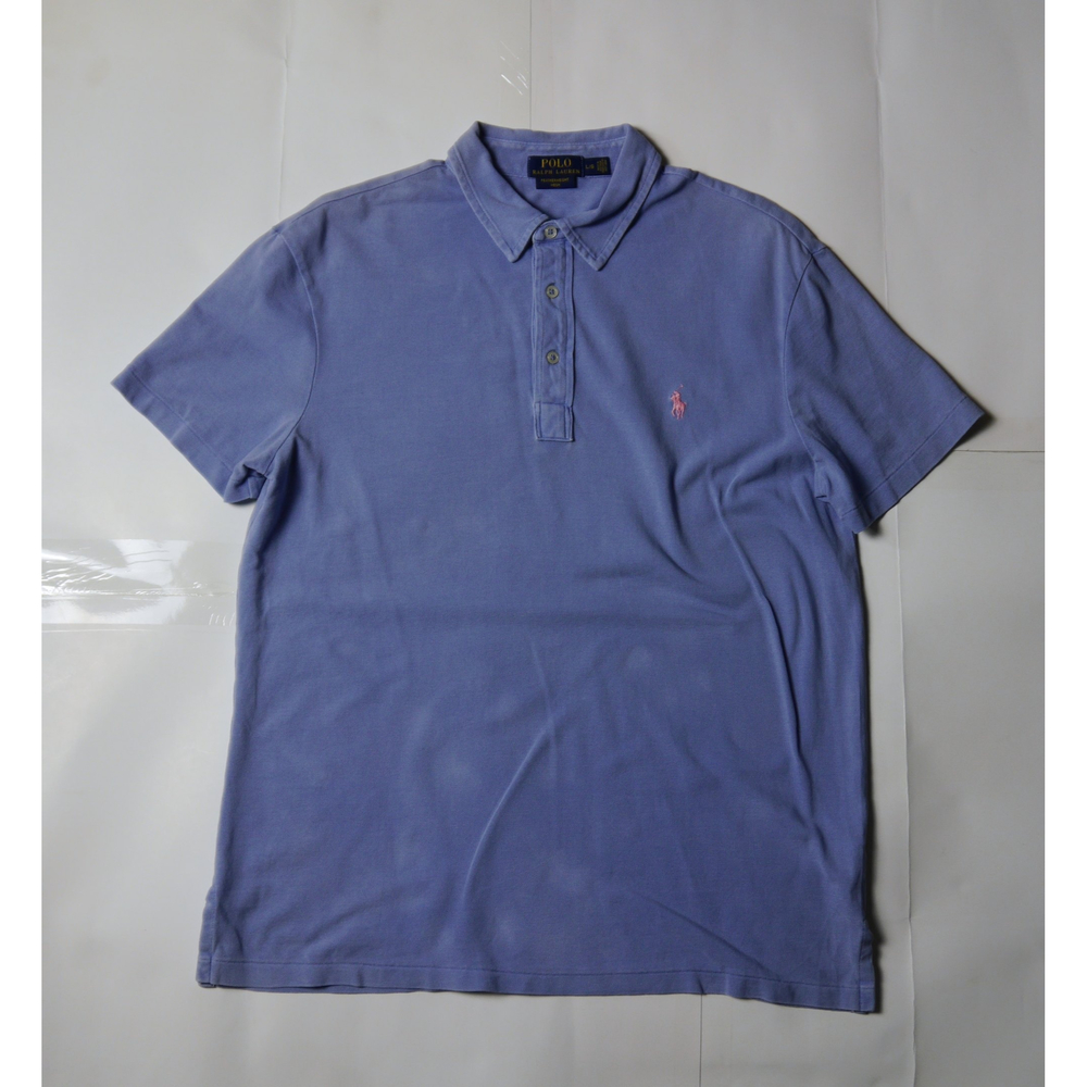 Polo Ralph Lauren Men's Large Short Sleeve Blue Polo